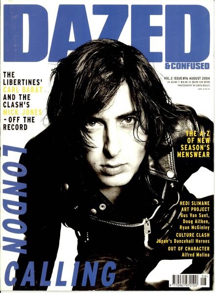 Dazed Magazine – August 2004 Cover