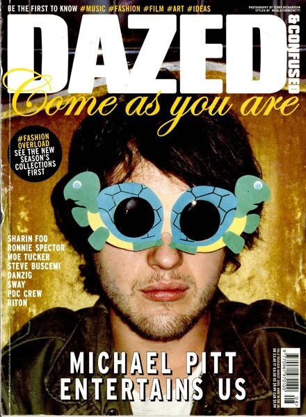 Dazed Magazine – August 2005 Cover