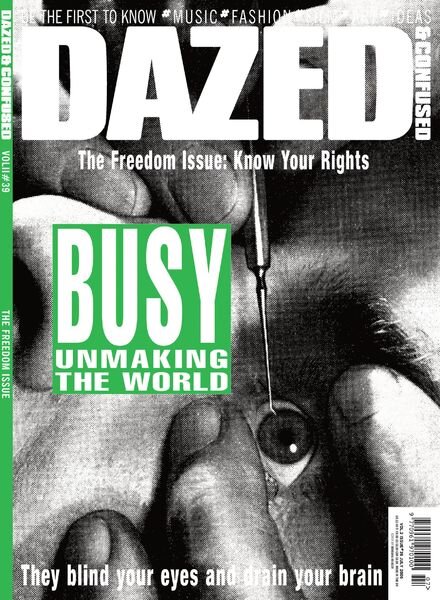 Dazed Magazine – July 2006 Cover