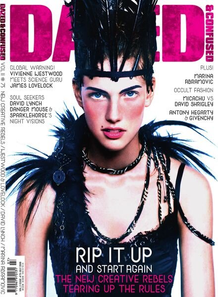Dazed Magazine – July 2009 Cover