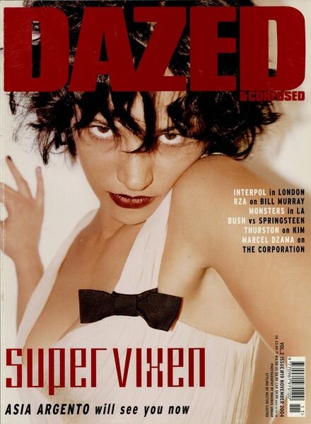 Dazed Magazine – November 2004 Cover
