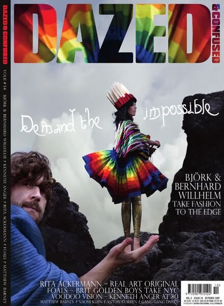 Dazed Magazine – October 2007 Cover