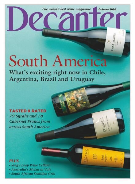 Decanter UK – October 2020 Cover