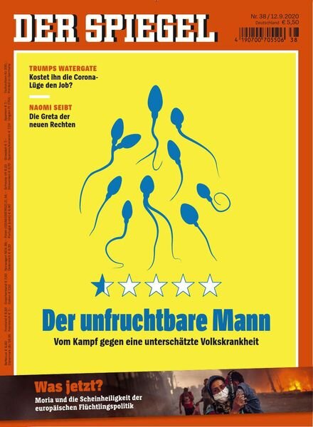 Der Spiegel – 12 September 2020 Cover