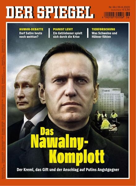 Der Spiegel – 29 August 2020 Cover