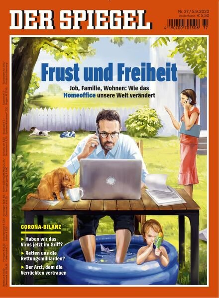 Der Spiegel – 5 September 2020 Cover