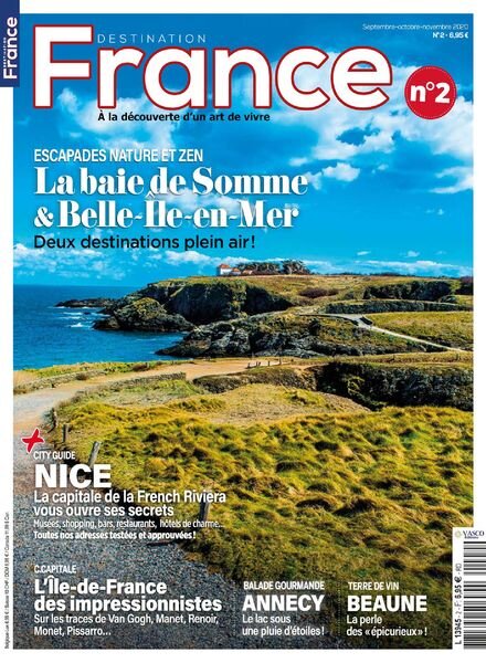 Destination France – Septembre-Novembre 2020 Cover