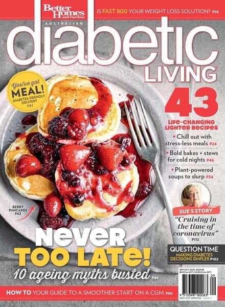 Diabetic Living Australia – September-October 2020 Cover
