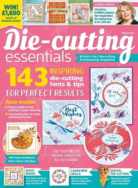 Die-cutting Essentials – Issue 68 – August 2020 Cover
