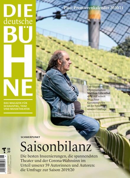 Die Deutsche Buhne – Nr.8 2020 Cover