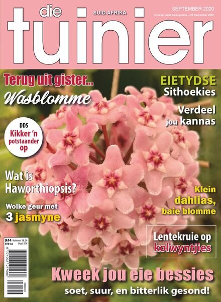 Die Tuinier Tydskrif – September 2020 Cover