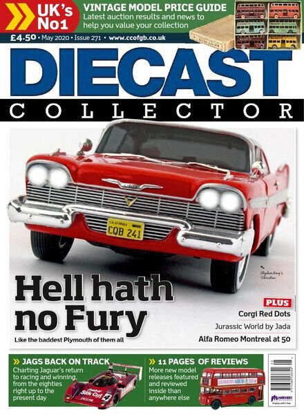 Diecast Collector – Issue 271 – May 2020 Cover