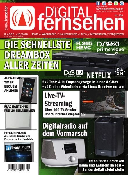 Digital Fernsehen – September-Oktober 2020 Cover