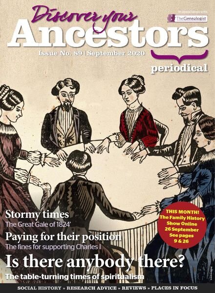 Discover Your Ancestors – September 2020 Cover