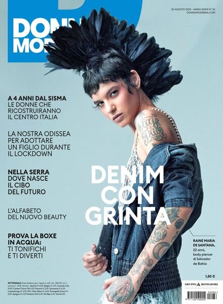 Donna Moderna – 20 Agosto 2020 Cover