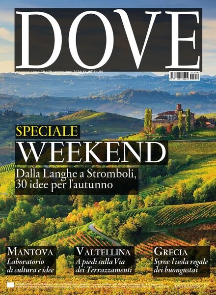 Dove – settembre 2020 Cover