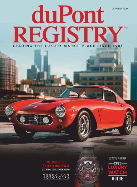 duPont Registry – October 2020 Cover