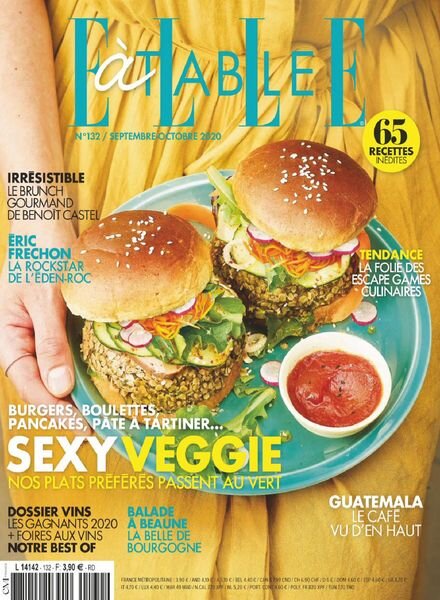 Elle a Table – septembre 2020 Cover