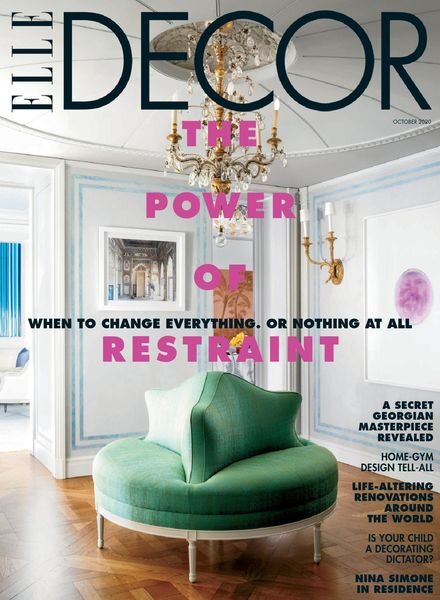 Elle Decor USA – October 2020 Cover