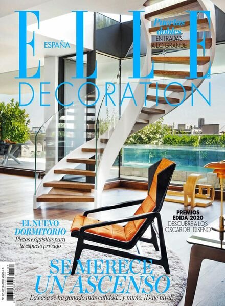 Elle Decoration Espana – septiembre 2020 Cover