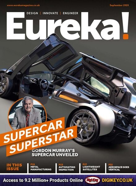 Eureka Magazine – September 2020 Cover