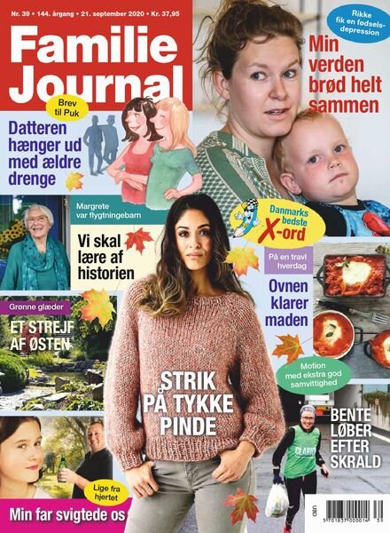 Familie Journal – 21 september 2020 Cover
