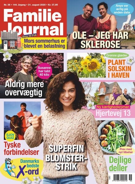 Familie Journal – 31 august 2020 Cover