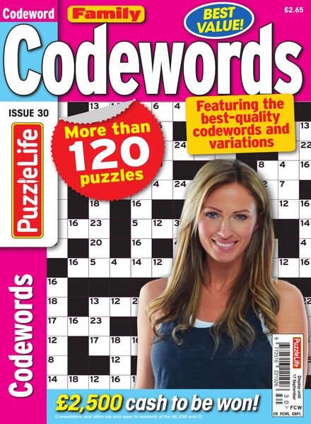 Family Codewords – Issue 30 – August 2020 Cover