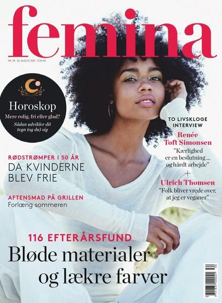 Femina Denmark – 20 August 2020 Cover