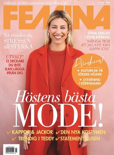 Femina Sweden – November 2020 Cover