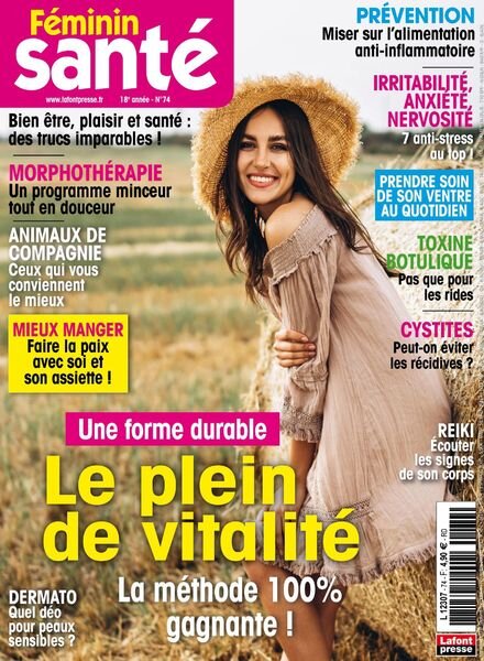 Feminin Sante – Septembre-Novembre 2020 Cover