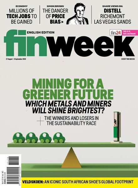 Finweek English Edition – August 27, 2020 Cover