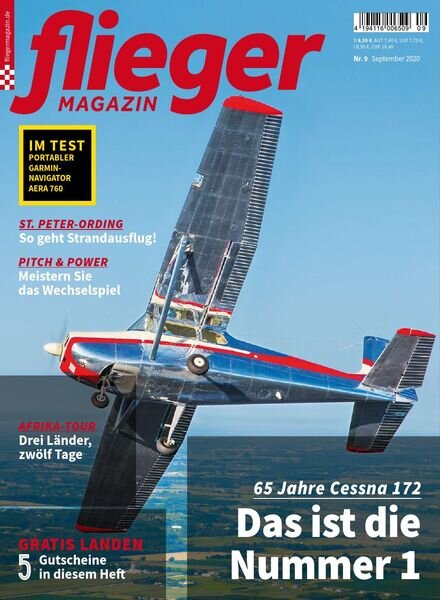 Fliegermagazin – September 2020 Cover