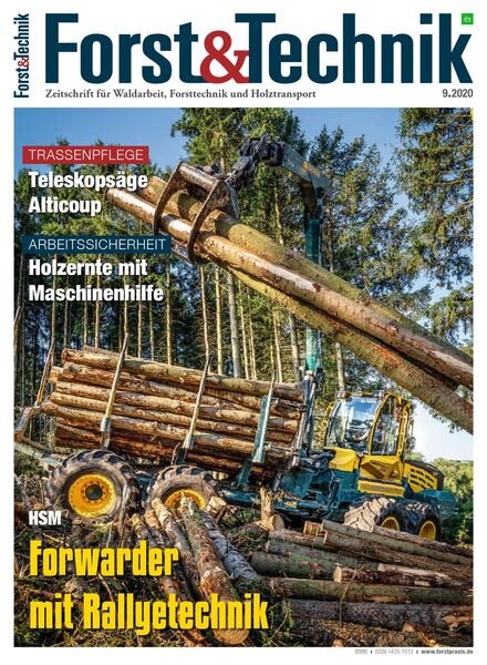 Forst & Technik – August 2020 Cover
