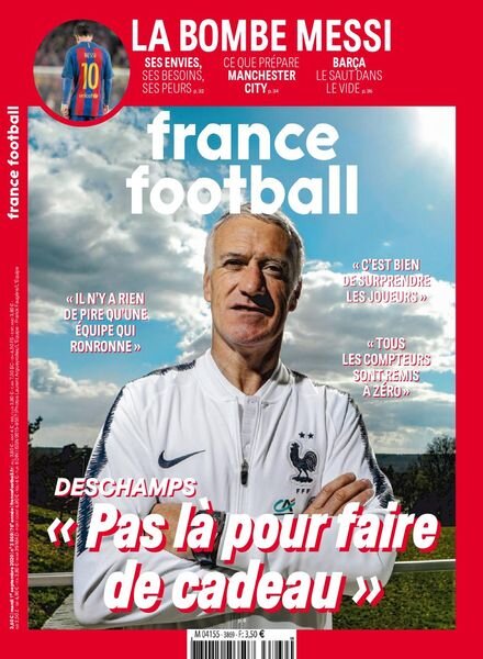 France Football – 1er Septembre 2020 Cover