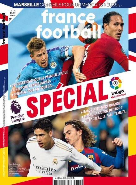 France Football – 8 Septembre 2020 Cover