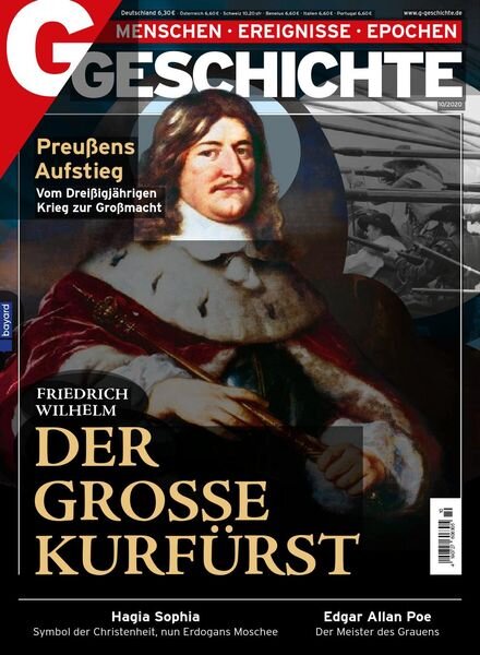 G Geschichte Germany – Oktober 2020 Cover