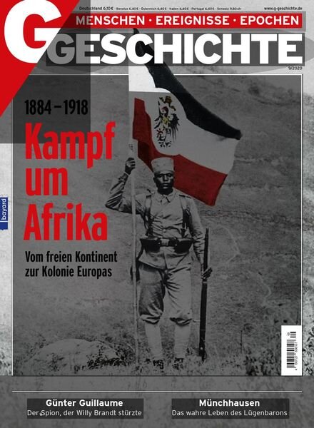 G Geschichte Germany – September 2020 Cover