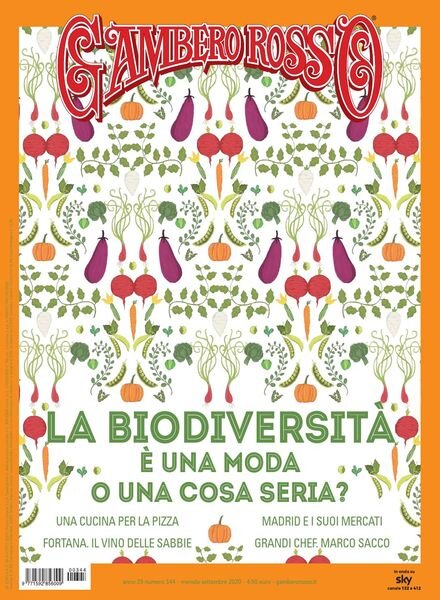 Gambero Rosso Italia – Settembre 2020 Cover