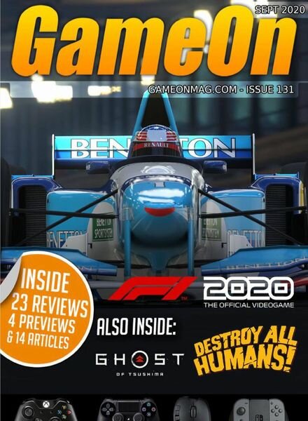 GameOn – September 2020 Cover