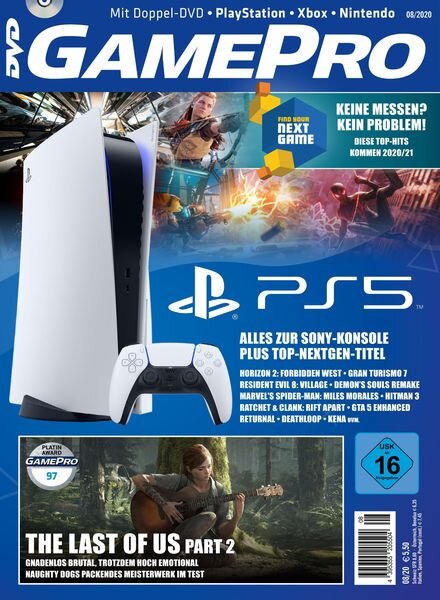 GamePro – August 2020 Cover