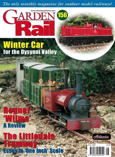 Garden Rail – August 2007 Cover