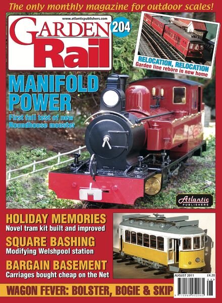 Garden Rail – August 2011 Cover