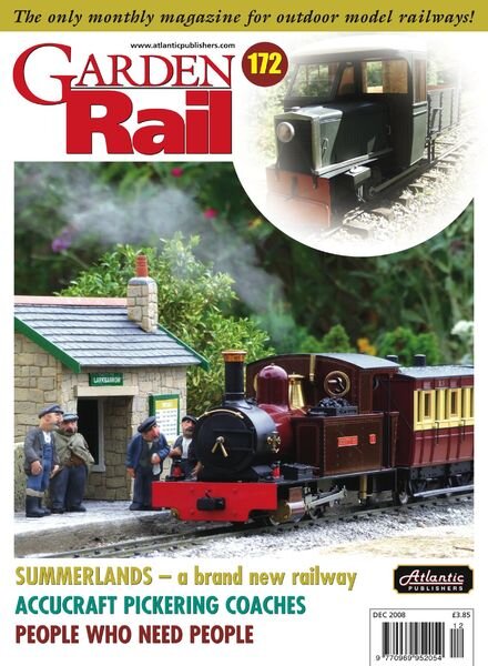 Garden Rail – December 2008 Cover