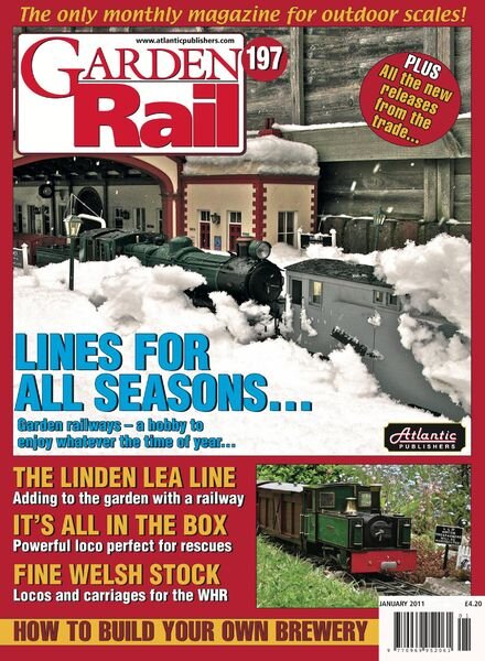 Garden Rail – January 2011 Cover