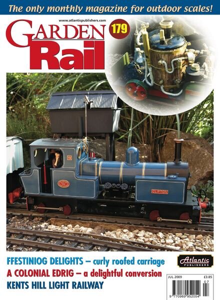 Garden Rail – July 2009 Cover