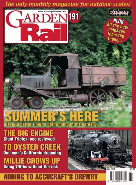 Garden Rail – July 2010 Cover
