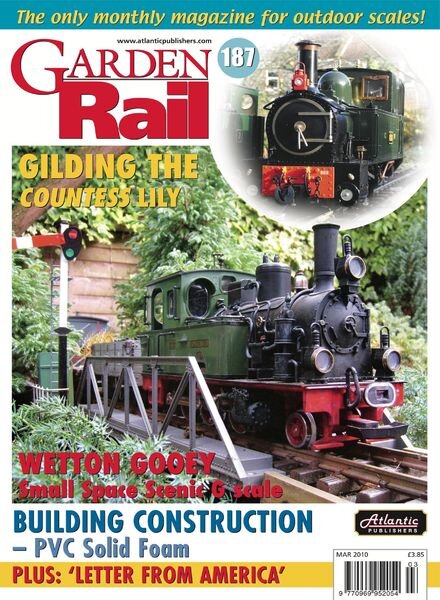 Garden Rail – March 2010 Cover