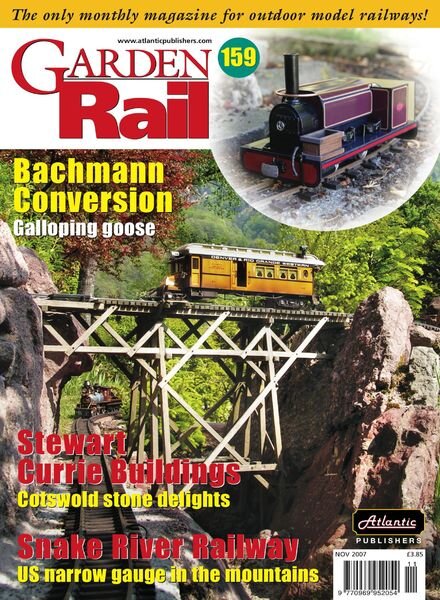 Garden Rail – November 2007 Cover