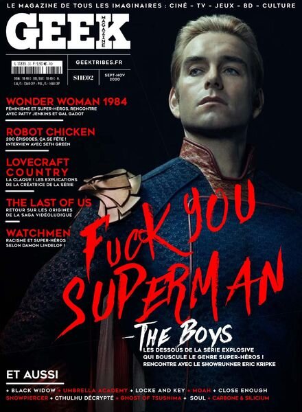 Geek France – Septembre-Novembre 2020 Cover